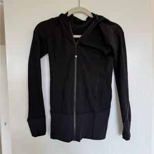 Black Lululemon Zip-Up Hoodie